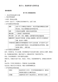 第三单元 商业贸易与日常生活 寒假巩固练习--2022-2023学年高二历史统编版（2019）选择性必修二