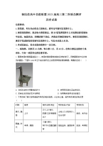 湖北省高中名校联盟2023届高三上学期第二次联合测评历史试题解析版