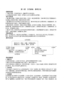 人教统编版选择性必修3 文化交流与传播第3课 古代西亚、 非洲文化学案