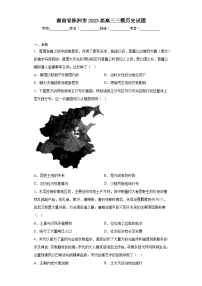 湖南省株洲市2023届高三三模历史试题(含答案)