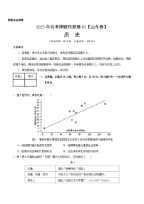 2023年高考押题预测卷02（山东卷）-历史（考试版）A4