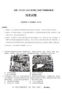 安徽省合肥一中2022-2023学年下学期高二年级期末考试历史试题及答案