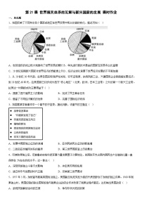 高中历史人教统编版(必修)中外历史纲要(下)第21课 世界殖民体系的瓦解与新兴国家的发展课时练习