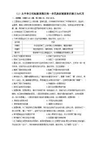 新高考历史一轮复习单元检测 （1）从中华文明起源到秦汉统一多民族封建国家的建立与巩固（含解析）