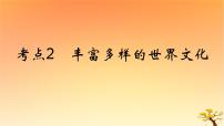 2025版高考历史一轮复习新题精练专题十五文化交流与传播考点2丰富多样的世界文化能力提升课件