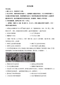 安徽省定远县第三中学2023-2024学年高二下学期4月月考历史试题（原卷版+解析版）