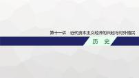 新教材（广西专用）高考历史二轮复习世界古代、近代史第十一讲近代资本主义经济的兴起与对外殖民课件