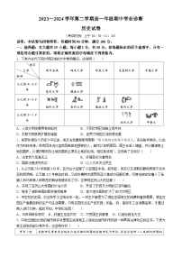 山西省太原市2023-2024学年高一下学期期中学业诊断历史试卷