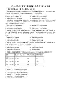 广东省梅州市大埔县虎山中学2023-2024学年高二下学期期中历史试题（原卷版+解析版）