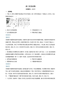 湖北省鄂东南省级示范联盟学校2024年高三下学期5月第一次联考（一模）历史试题Word版含解析