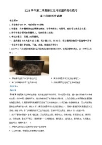 浙江省北斗星盟2023-2024学年高二下学期5月期中联考历史试题（Word版附解析）