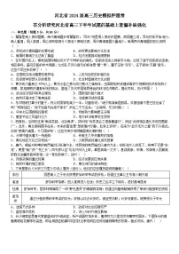 2024届河北省高三下学期模拟押题历史试卷