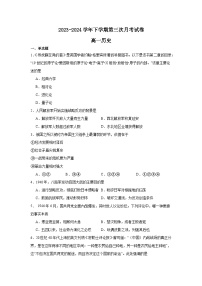 江西省宜春市丰城市丰城市东煌学校2023-2024学年高一下学期6月月考历史试题