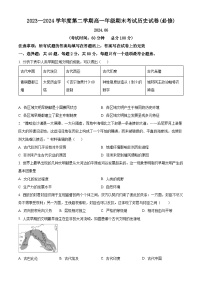 江苏省镇江市实验高级中学2023-2024学年高一下学期期末考试历史（必修）试卷（Word版附解析）