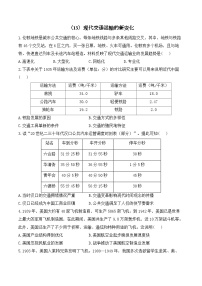 高中历史人教统编版选择性必修2 经济与社会生活第13课 现代交通运输的新变化综合训练题