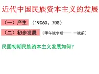高中历史人民版必修2专题二 近代中国资本主义的曲折发展二 民国时期民族工业的曲折发展优质课ppt课件