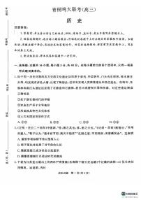 河南省青桐鸣大联考2024-2025学年高三上学期10月月考历史试题