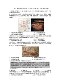 湖北省武汉市部分重点中学2024-2025学年高三上学期10月联考历史试卷