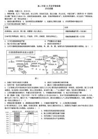 山东省济南市平阴县实验高级中学2024-2025学年高二上学期10月月考历史试题