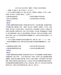 河北省石家庄市第三十八中学2024-2025学年高二上学期10月月考历史试题（解析版）