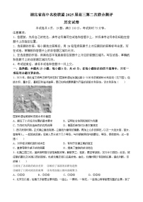 2025湖北省高中名校联盟高三上学期11月月考试题历史含解析