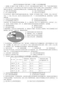 湖北省武汉市江夏实验高级中学2024～2025学年高三(上)11月模拟历史试卷(含答案)