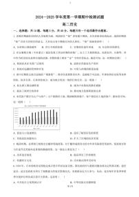 2024～2025学年江苏省扬州市江都区高二(上)期中历史试卷(含答案)