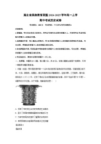 2024-2025学年湖北省恩施教育联盟高一(上)期中考试历史试卷(解析版)