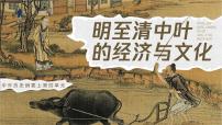 人教统编版(必修)中外历史纲要(上)第14课 明至清中叶的经济与文化教案配套课件ppt