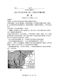 安徽省合肥市一模2025届高三第一次教学质量检测历史试题及答案