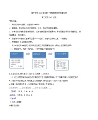上海市建平中学2024-2025学年高二上学期期末教学质量检测历史试题（A卷）(解析版)