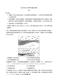 河南省商丘市2024-2025学年高三下学期3月教学质量检测历史试题（含解析）