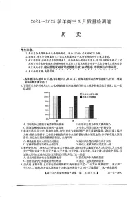 2025山西省三晋卓越联盟高三下学期3月联考试题历史PDF版含解析