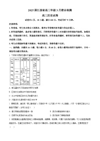 2025届江西省部分高中高三下学期3月联合检测（一模）历史试题（原卷版+解析版）