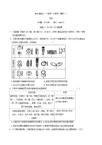 2025届湖南省部分学校高三“一起考”大联考（模拟一）历史试卷(含解析)