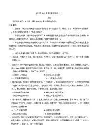2025届广东省湛江市高三下学期普通高考测试（一）历史试卷(含解析)
