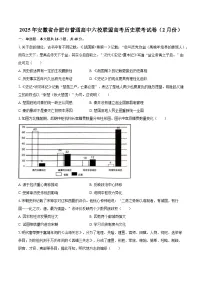 2025安徽省合肥市普通高中六校联盟高三下学期联考历史试题