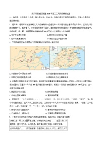 湖北省武汉市新城区联盟2024-2025学年高三下学期三月模拟历史试题