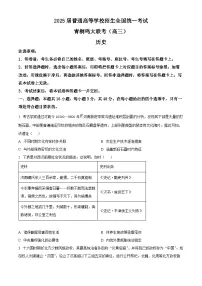 河南省青桐鸣大联考2024-2025学年高三下学期3月月考历史试题（原卷版+解析版）