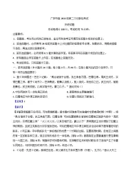 四川省广安市2024-2025学年高三下学期第二次诊断性考试历史试题（解析版）