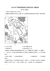 2025年广东省深圳高级中学高考历史三模试卷-普通用卷【含答案】