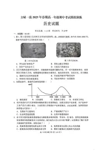 2024—2025学年度河南省南阳市方城县第一高级中学高一下学期期中考试历史试题（含答案）