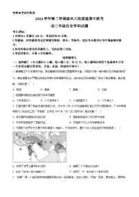 浙江省嘉兴市八校联盟2024-2025学年高二下学期期中联考历史试题