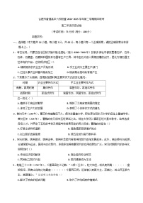 安徽省合肥市普通高中六校联盟2024-2025学年高二下学期期中联考历史试题