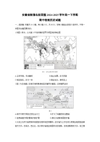 安徽省皖豫名校联盟2024-2025学年高一下学期期中检测历史试题(解析版)
