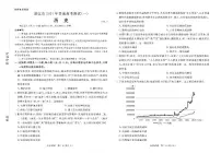 2024届广东省湛江市普通高考第一次模拟考试 历史试卷（含答案）