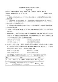 湖北省“新八校”协作体2024-2025学年高三下学期5月联考历史试卷（含解析）
