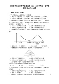 北京市怀柔区青苗学校普高部2024-2025学年高一下学期期中考试历史试题（解析版）