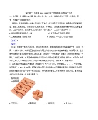 福建省莆田第二十五中学2024-2025学年高二下学期期中考试历史试题（解析版）