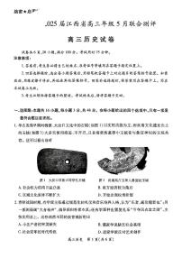 江西省稳派上进联考2025届高三下学期5月联合测评-历史试题+答案